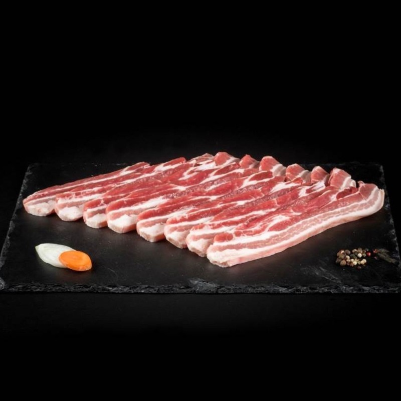 Poitrine de porc en tranche - Viandes du Sud Toulousain